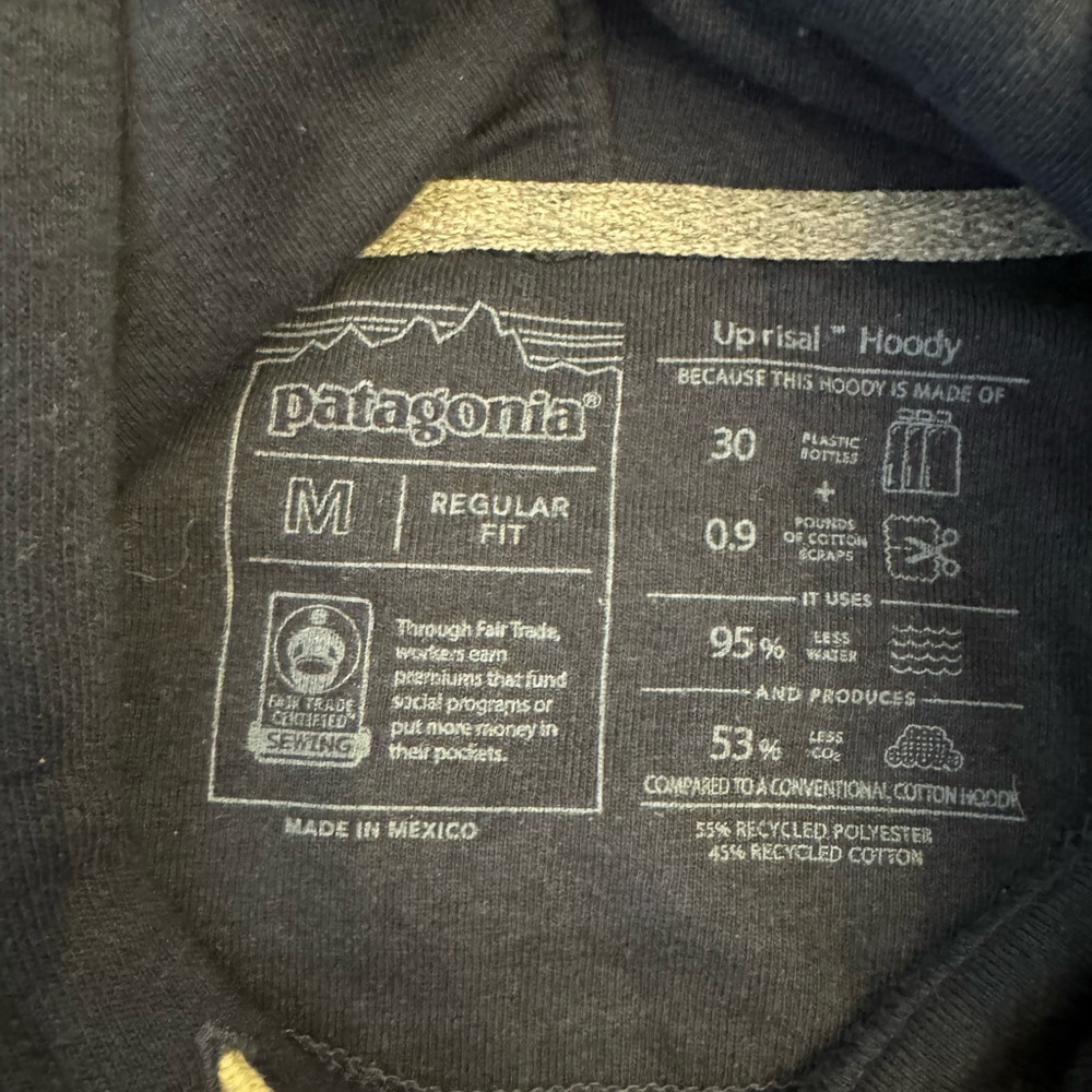 EUC! Patagonia Great Pacific Iron Works Hoodie, sz M - Picture 4 of 9